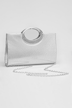 Rhinestoned Sparkling Sequins Party Handbag Chain Shoulder Bag